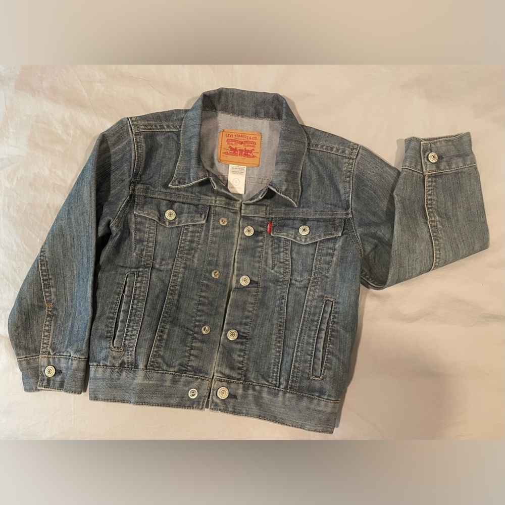 Levi Strauss kids denim jacket.
